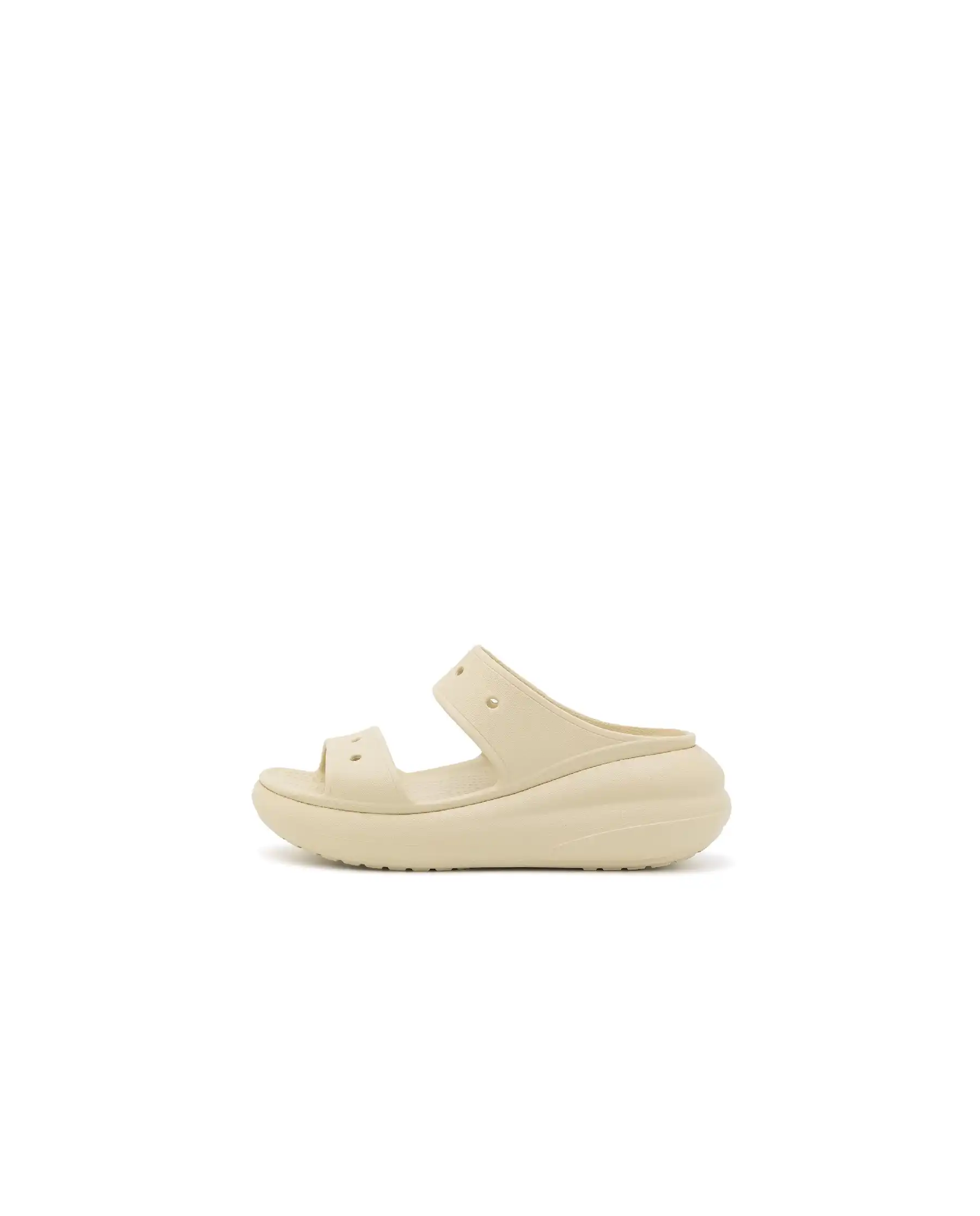 CROCS CROCS CIABATTE CLASSIC CRUSH BEIGE BEIGE