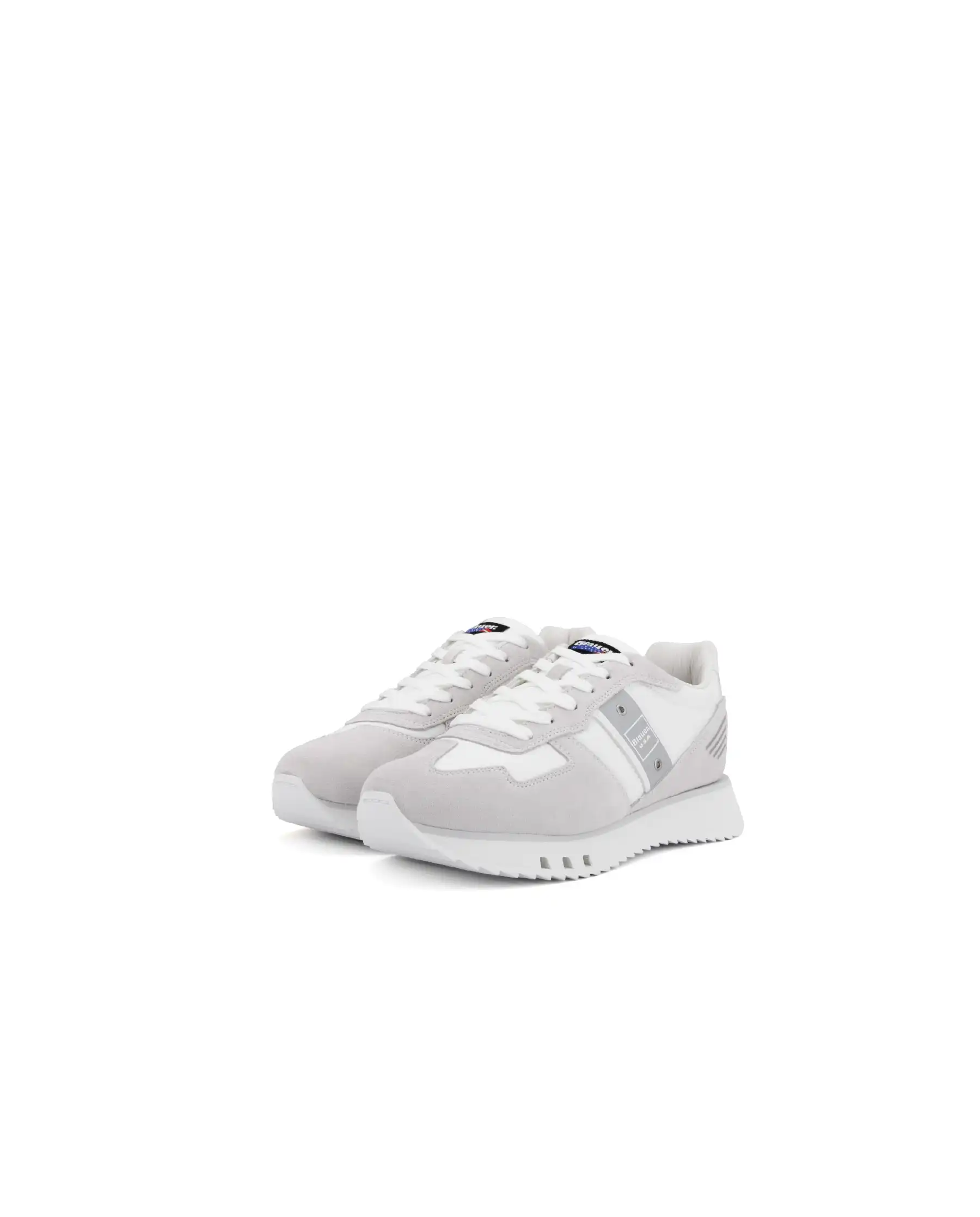 BLAUER BLAUER SNEAKERS BIANCO BIANCO