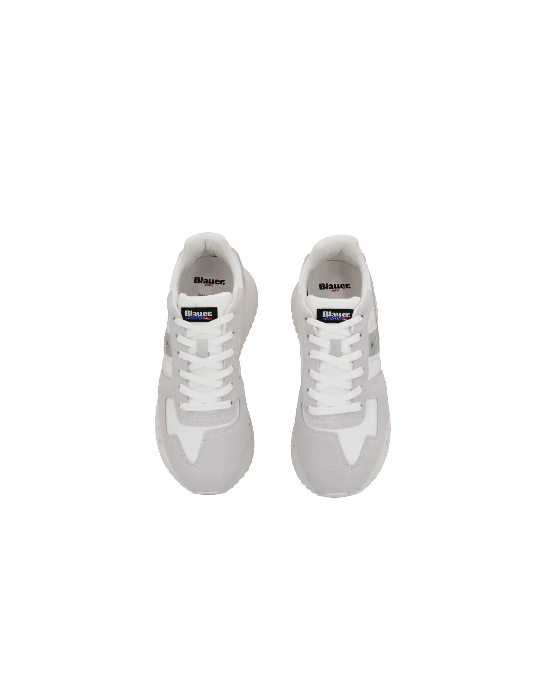 BLAUER BLAUER SNEAKERS BIANCO BIANCO