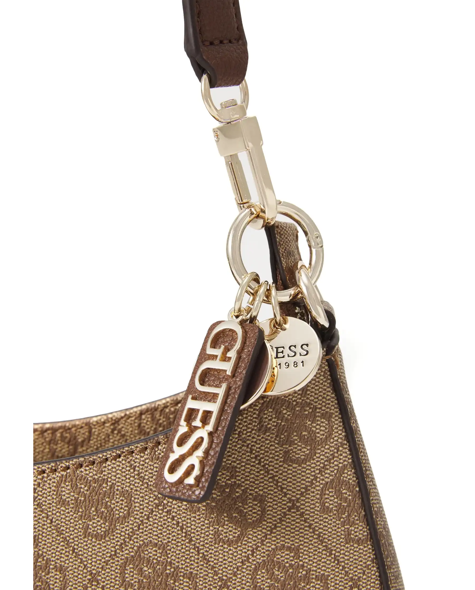 GUESS GUESS BORSA NOELLE BEIGE BEIGE
