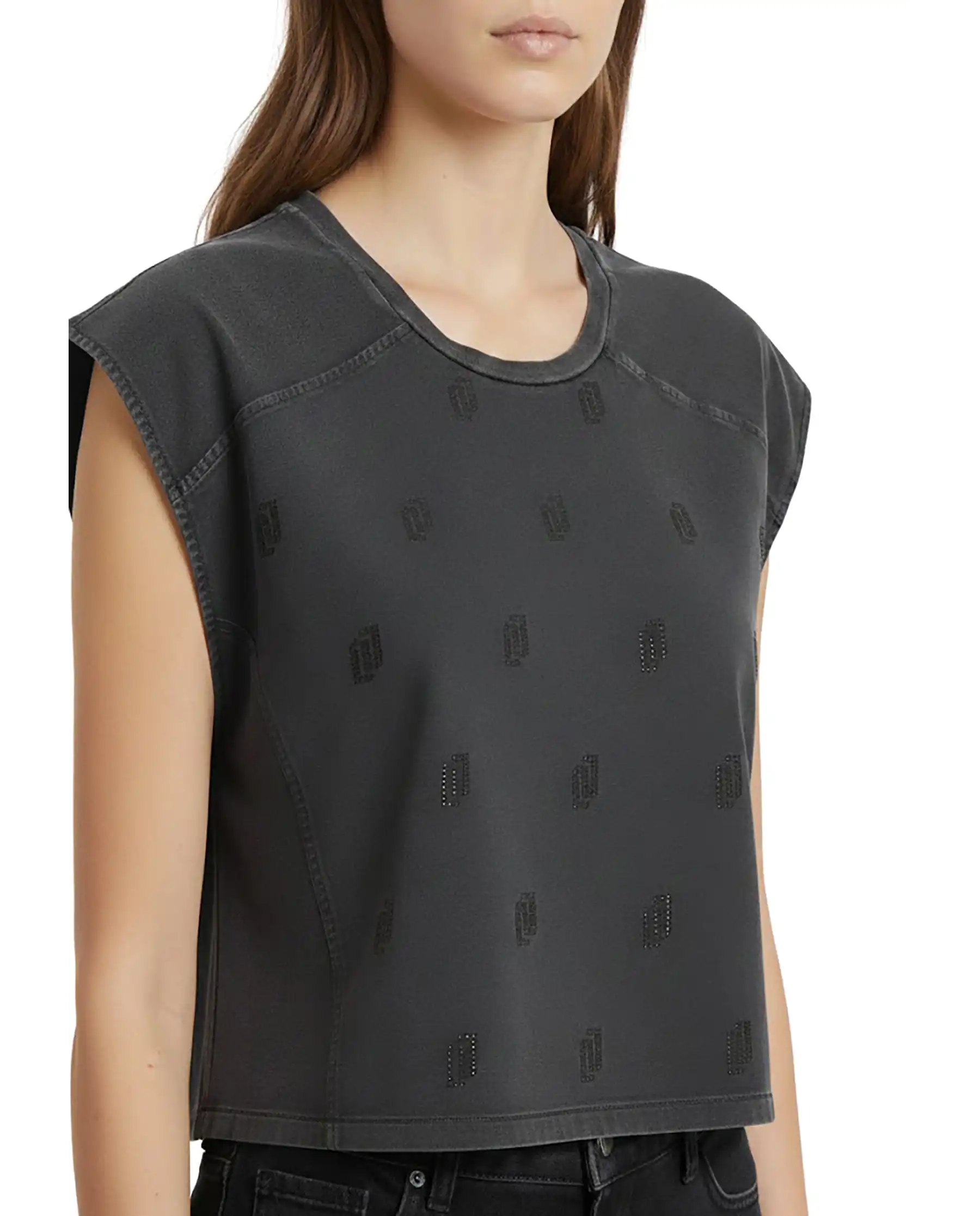 LIU JO LIU JO T-SHIRT NERO NERO