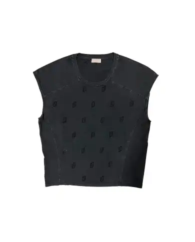 LIU JO LIU JO T-SHIRT NERO NERO