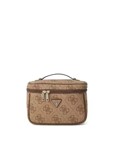 GUESS GUESS BEAUTY CASE BERTA BEIGE BEIGE