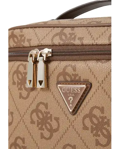 GUESS GUESS BEAUTY CASE BERTA BEIGE BEIGE
