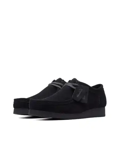 CLARKS CLARKS INGEGNERE WALLABEE NERO NERO