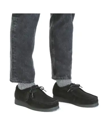 CLARKS CLARKS INGEGNERE WALLABEE NERO NERO