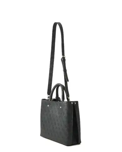 GUESS GUESS BORSA MERIDIAN NERO NERO