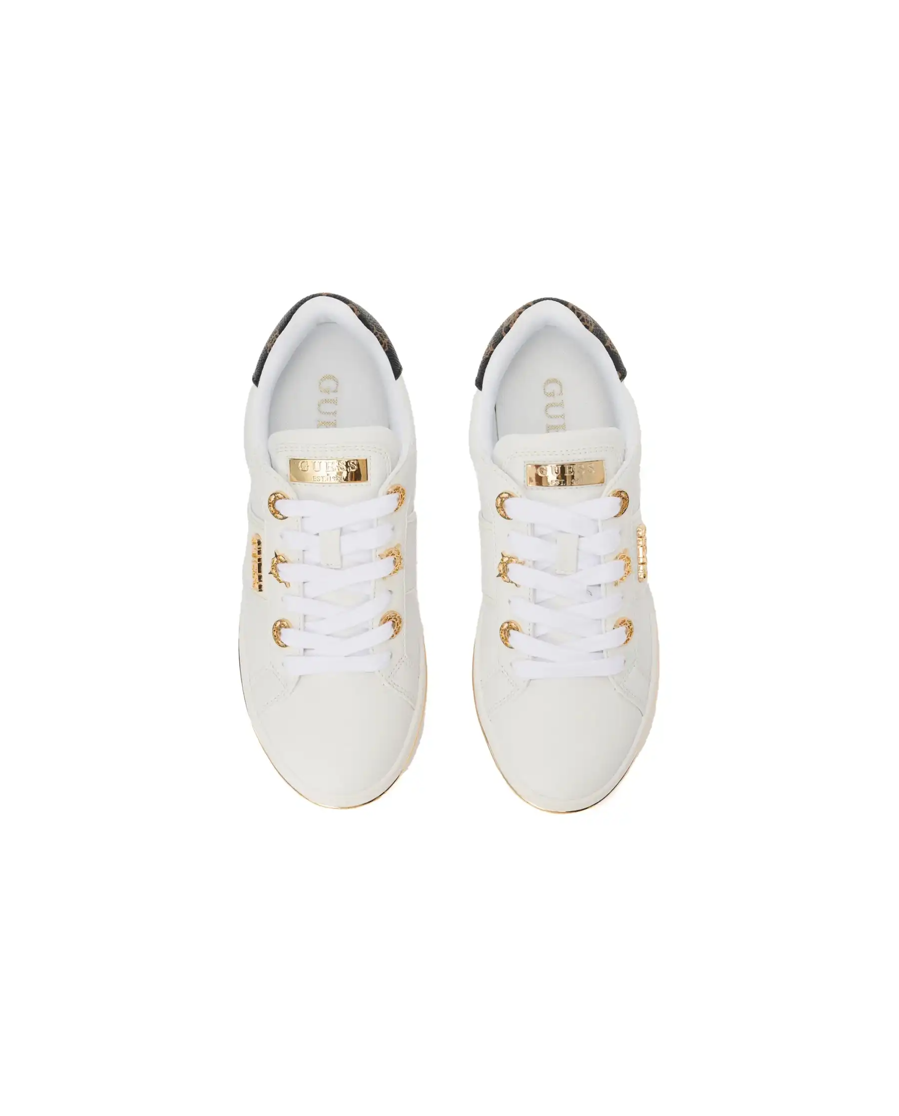 GUESS GUESS SNEAKERS STEW BIANCO BIANCO