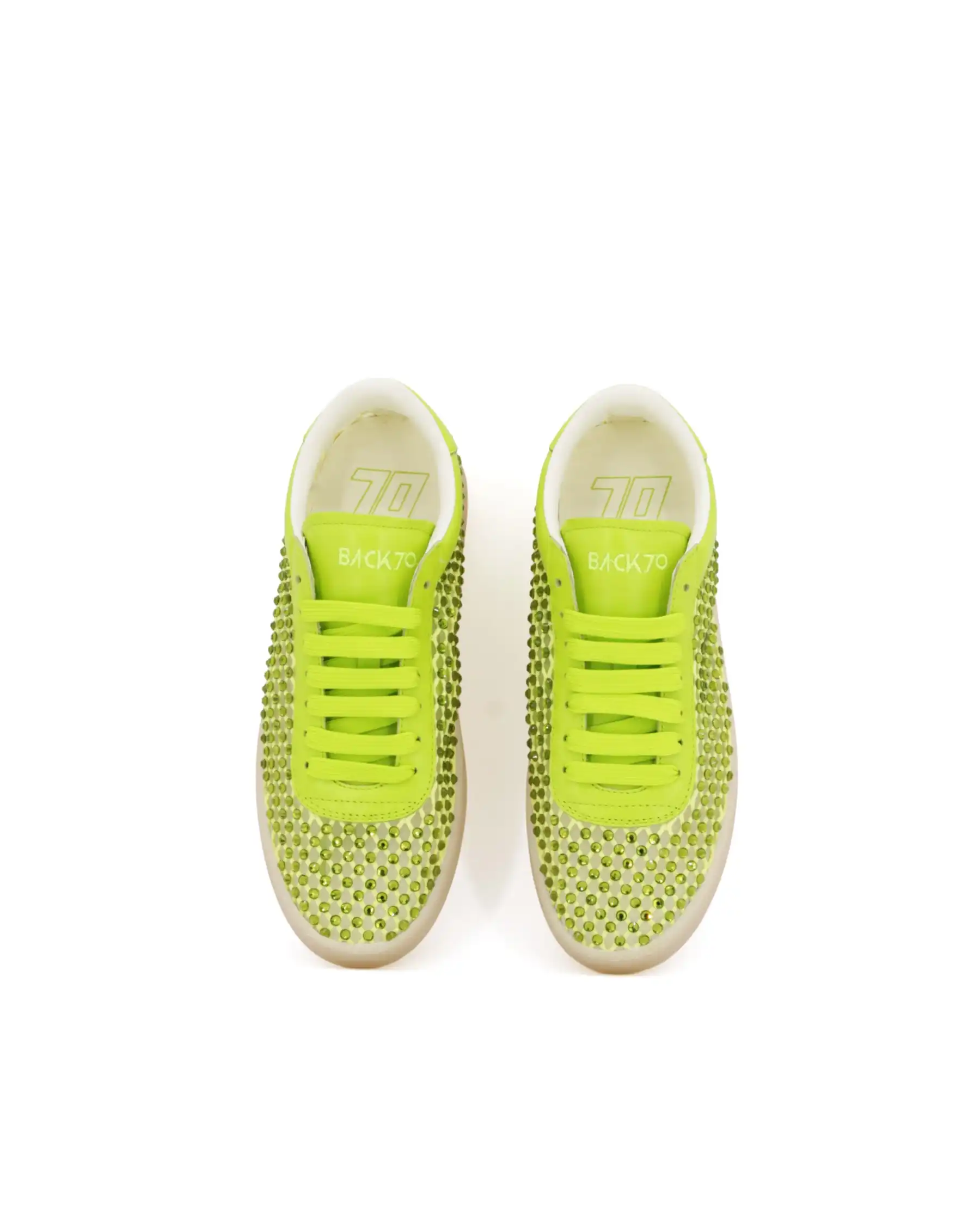 BACK 70 BACK 70 SNEAKERS STRASS LIME Lime