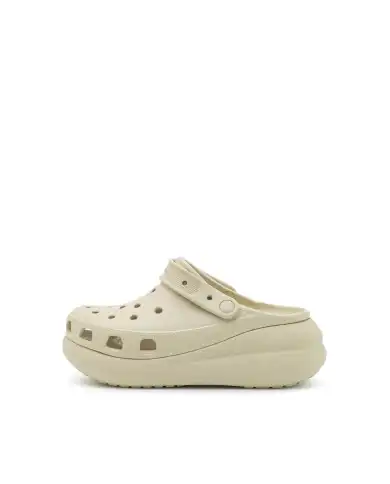 CROCS CROCS SABOT CLASSIC CRUSH BEIGE BEIGE