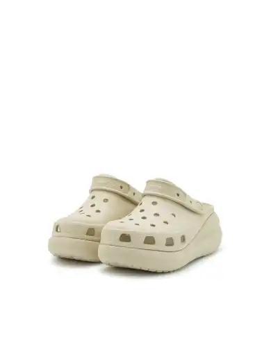 CROCS CROCS SABOT CLASSIC CRUSH BEIGE BEIGE