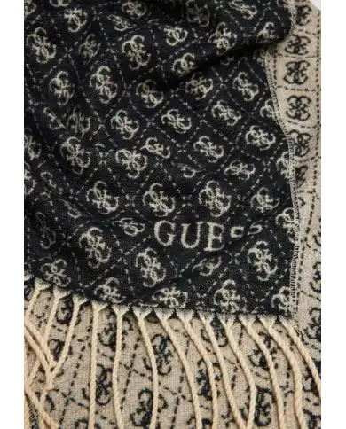 GUESS GUESS SCIARPA NERO NERO