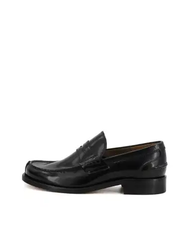 ANTICA CUOIERIA ANTICA CUOIERIA MOCASSINI GLOSS NERO NERO