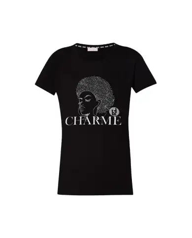 LIU JO LIU JO T-SHIRT NERO NERO
