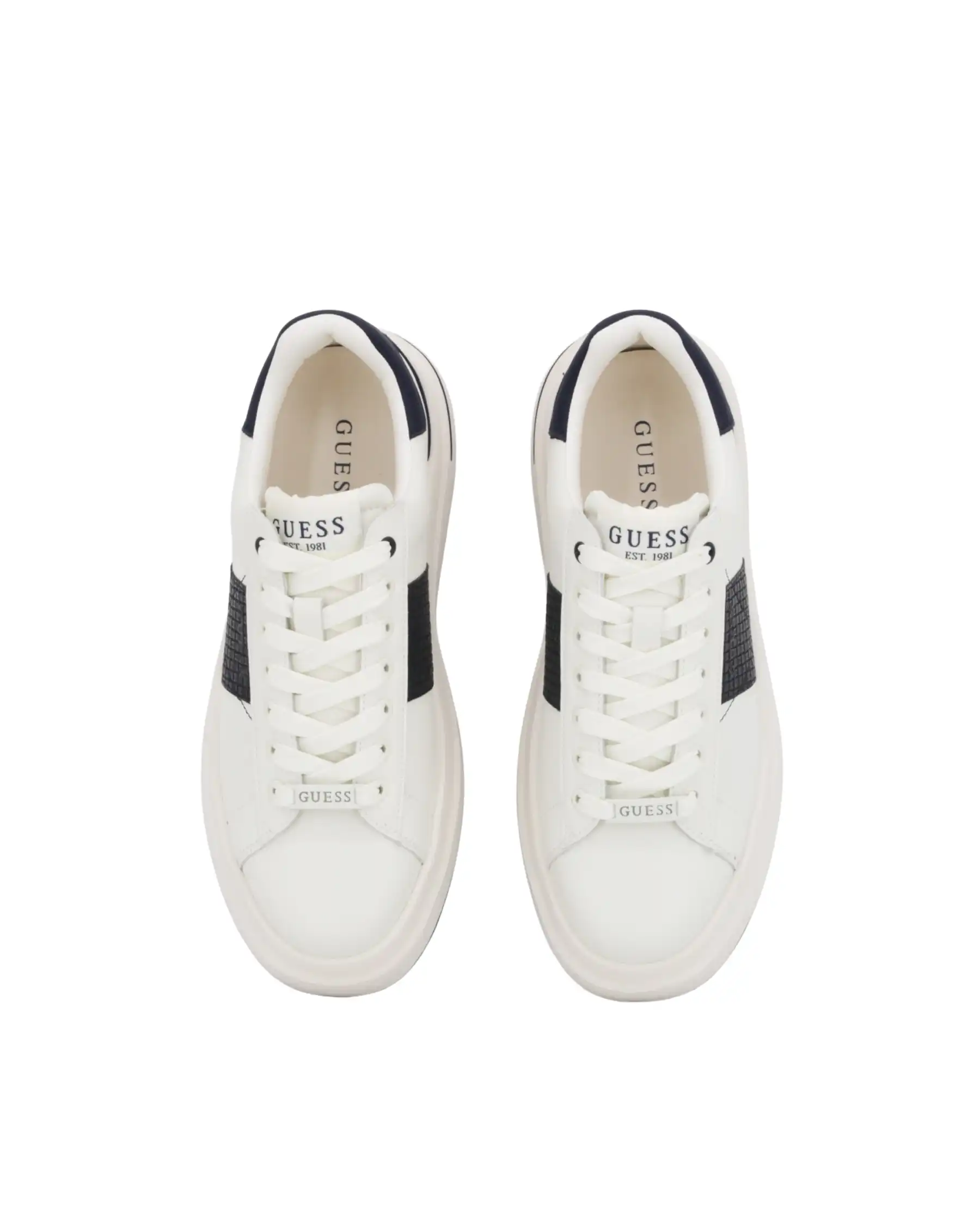 GUESS GUESS SNEAKERS ELBA BIANCO BIANCO
