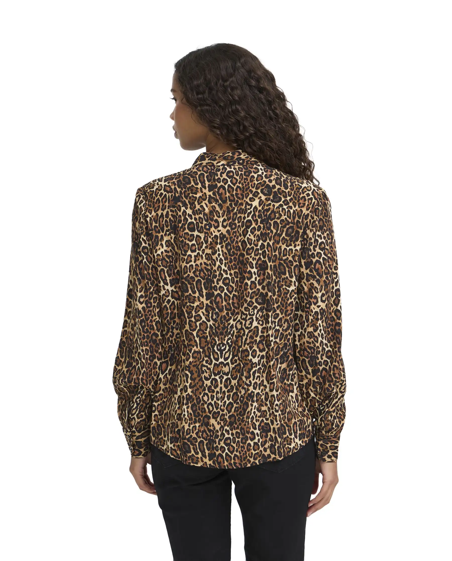 ICHI ICHI CAMICIA EZONA LEOPARDATO LEOPARDATO
