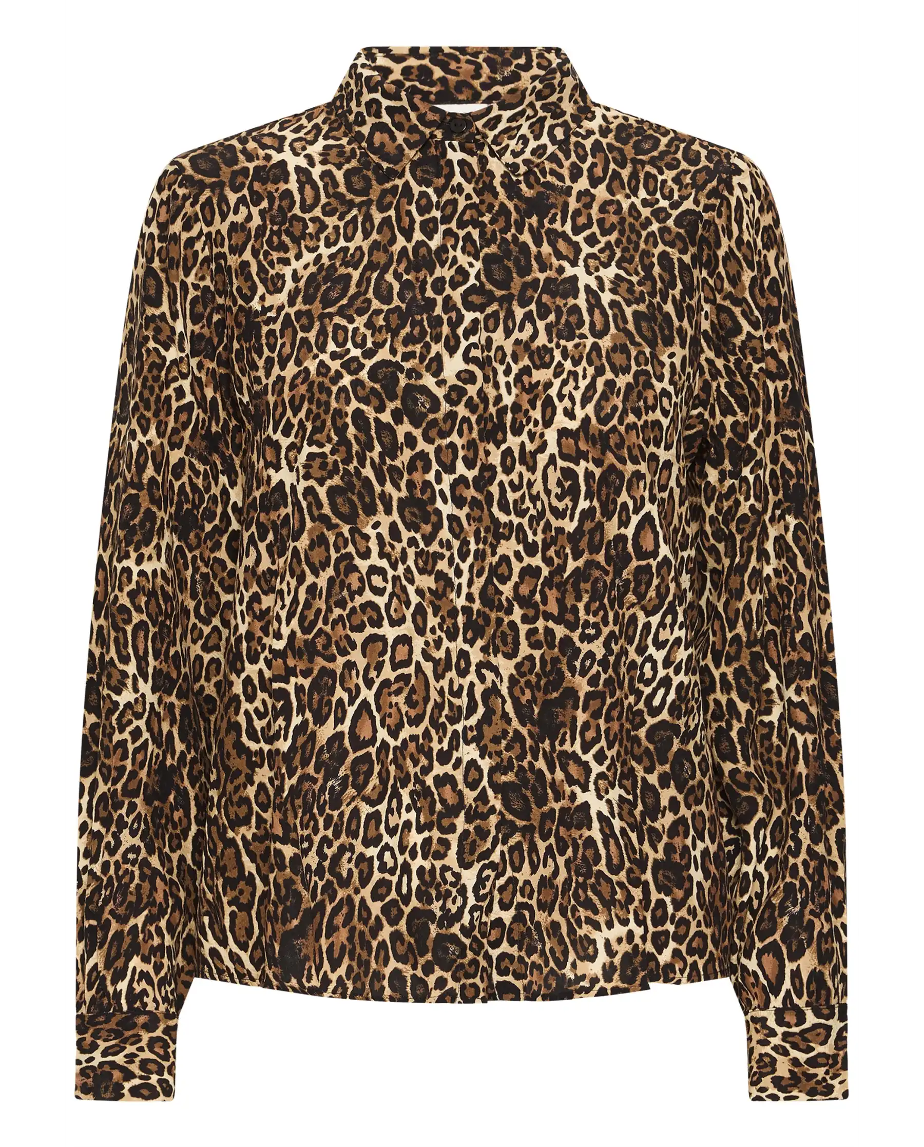 ICHI ICHI CAMICIA EZONA LEOPARDATO LEOPARDATO