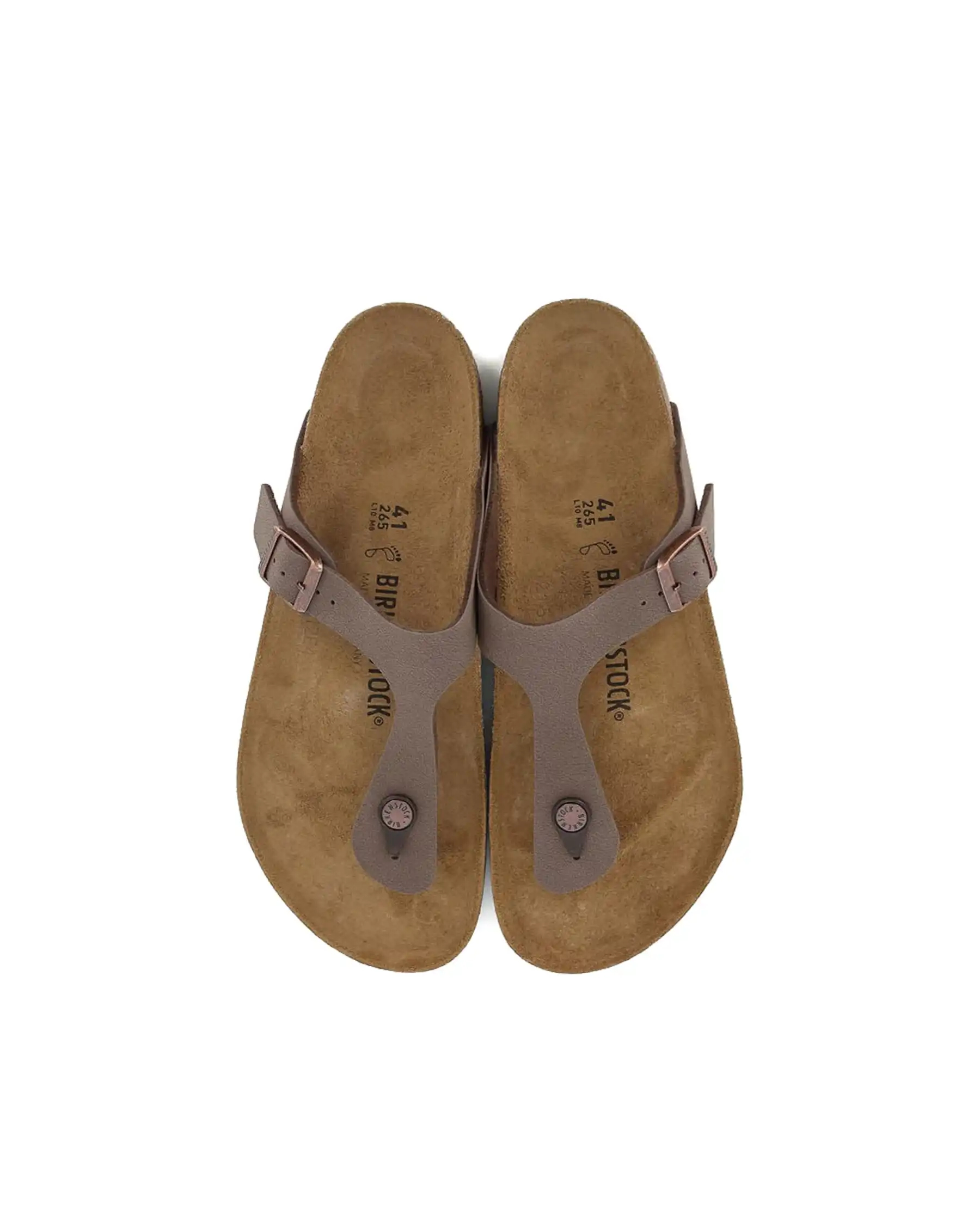BIRKENSTOCK BIRKENSTOCK INFRADITO GIZEH MARRONE MARRONE