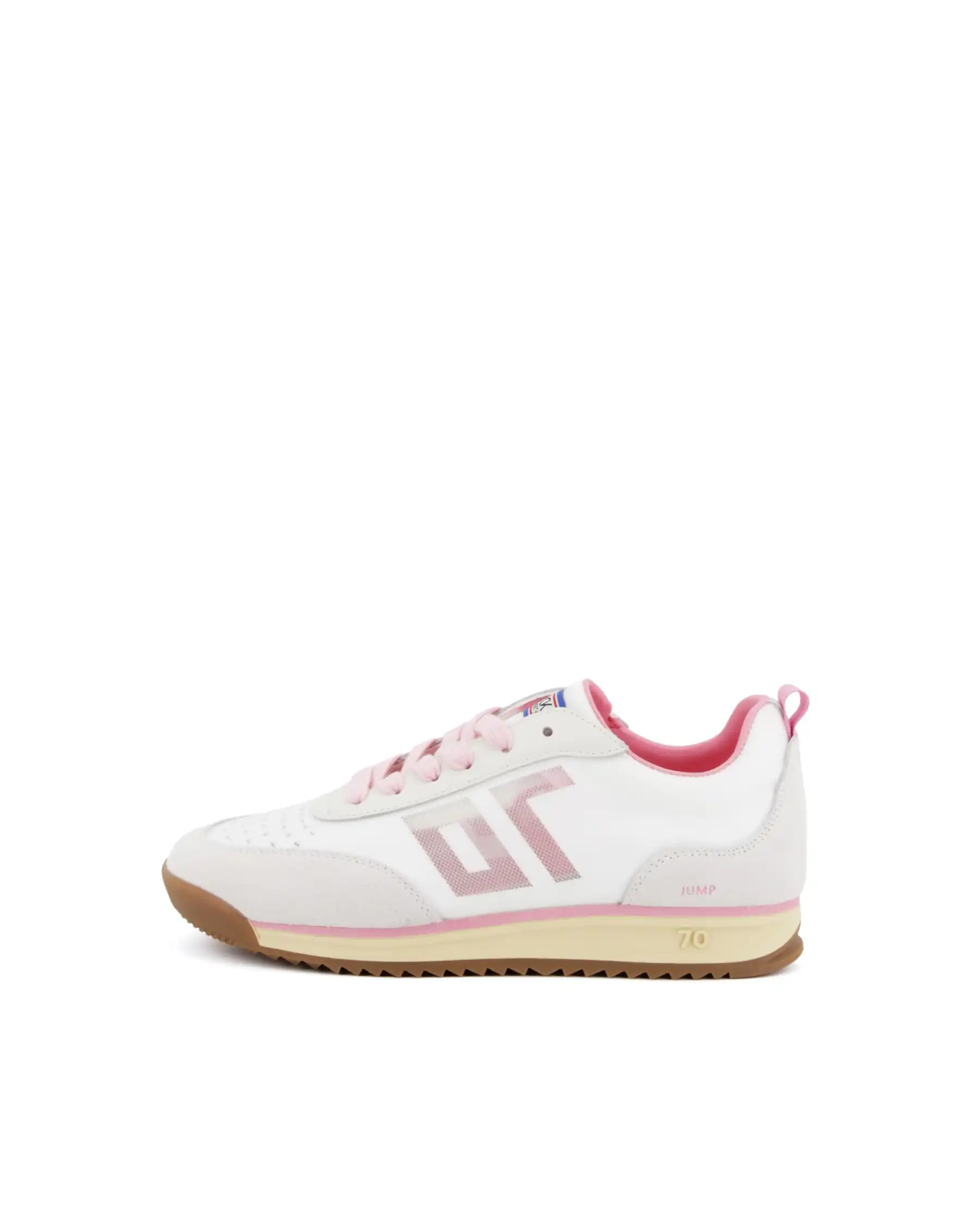 BACK 70 BACK 70 SNEAKERS JOGGER BIANCO BIANCO