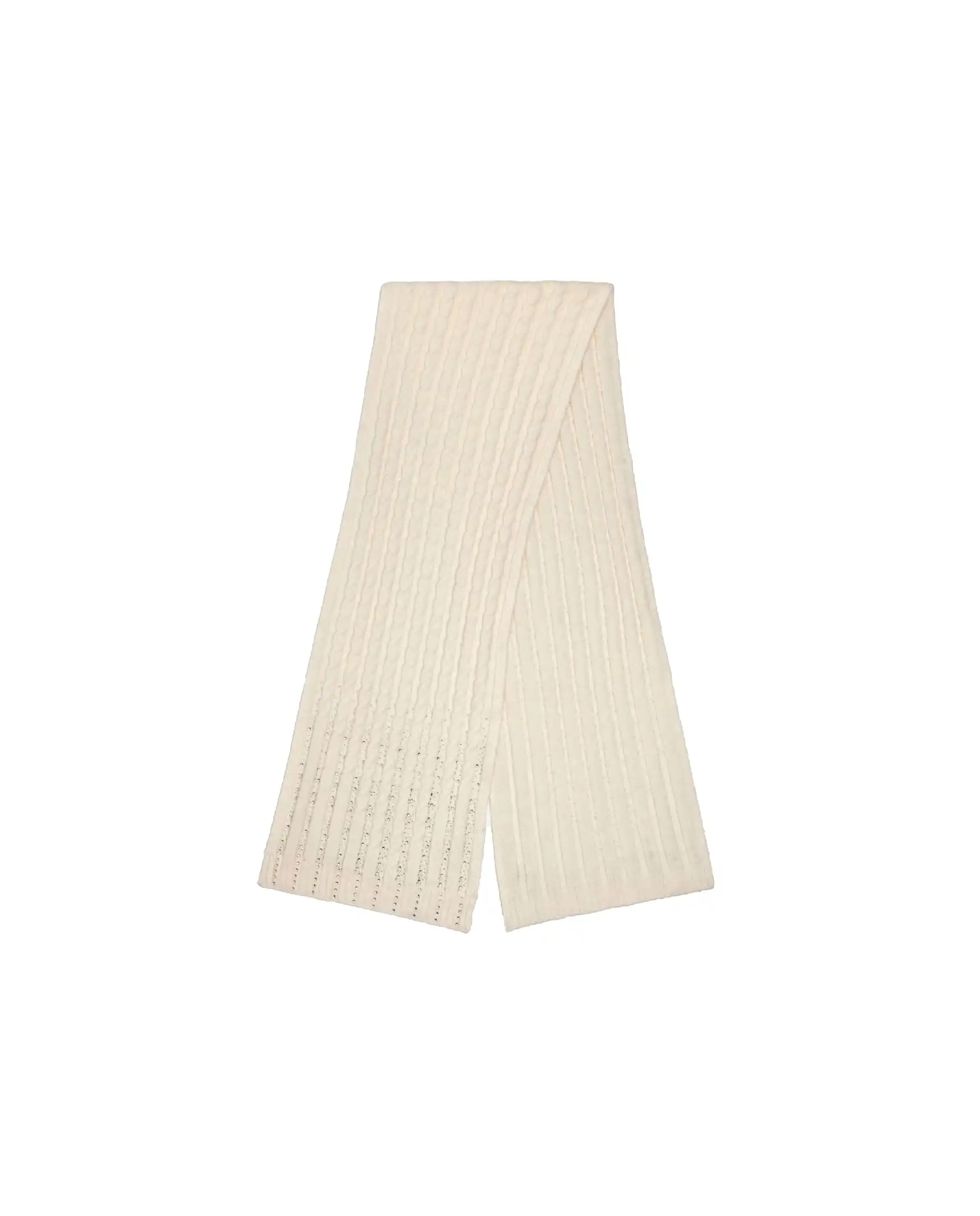GUESS GUESS SCIARPA KNITTED PANNA PANNA