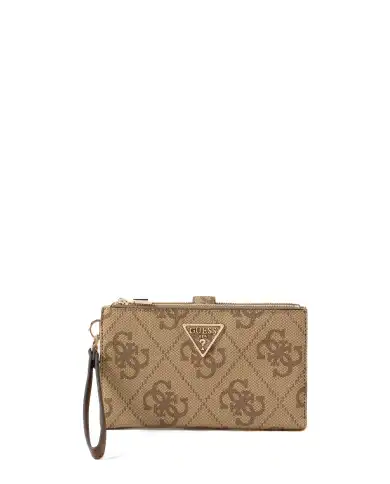 GUESS GUESS PORTAFOGLIO LAUREL II BEIGE BEIGE
