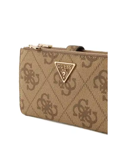 GUESS GUESS PORTAFOGLIO LAUREL II BEIGE BEIGE