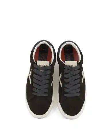 SMITH X SNEAKERS COLLEGE MARRONE