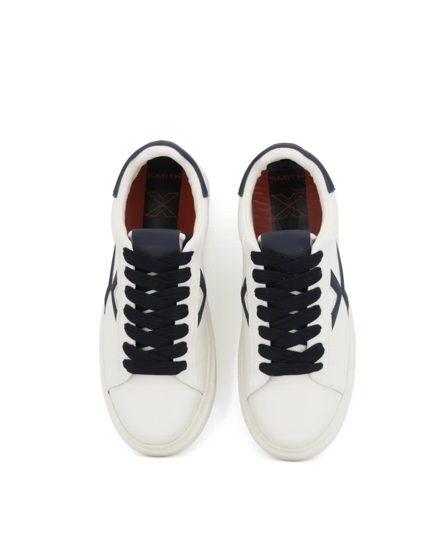 SMITH X SNEAKERS COLLEGE BIANCO