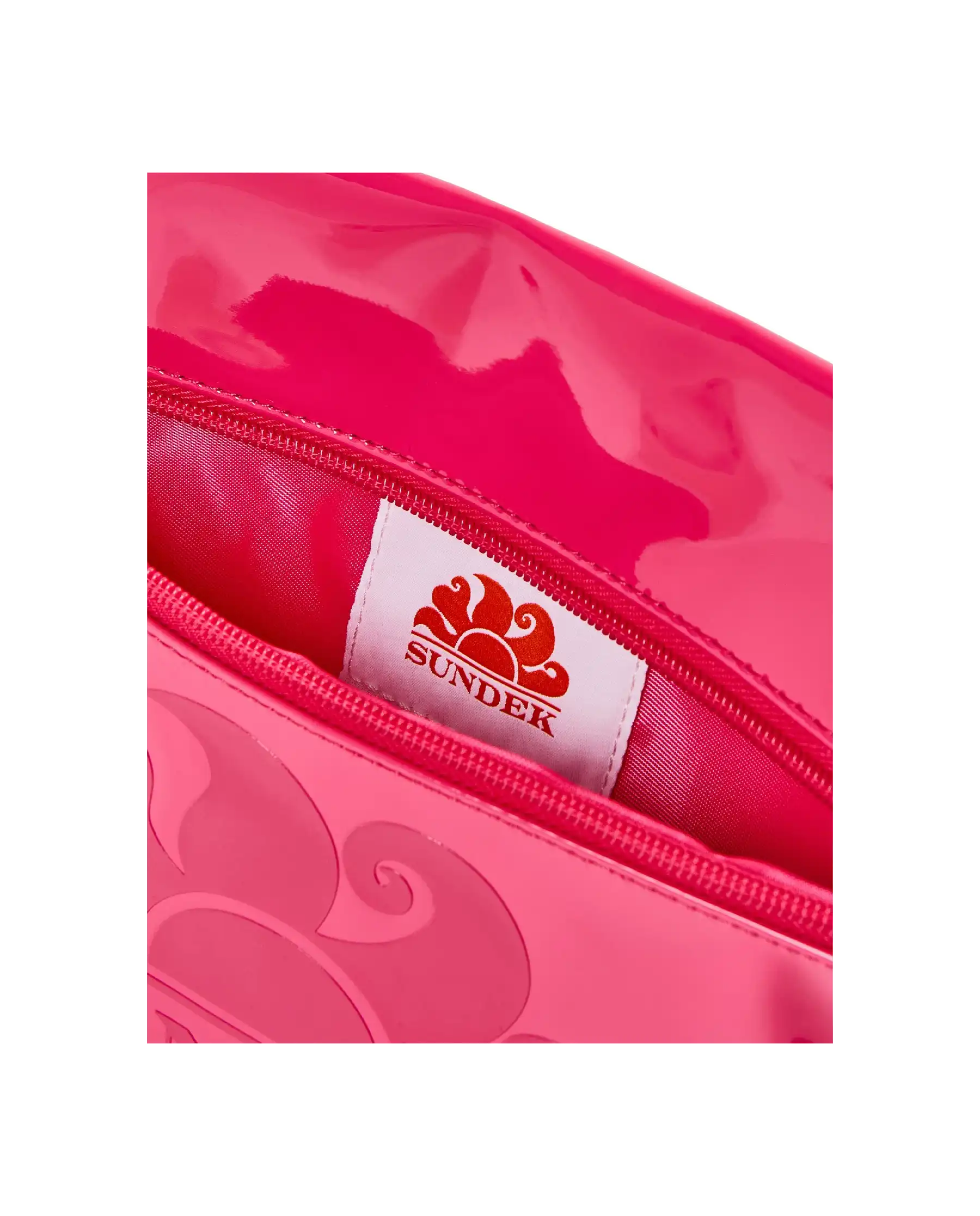 SUNDEK SUNDEK POCHETTE CLUTCH FUCSIA FUCSIA