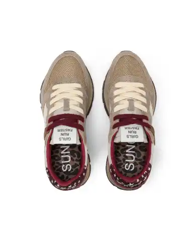 SUN 68 SUN 68 SNEAKERS ALLY VINTAGE BEIGE BEIGE