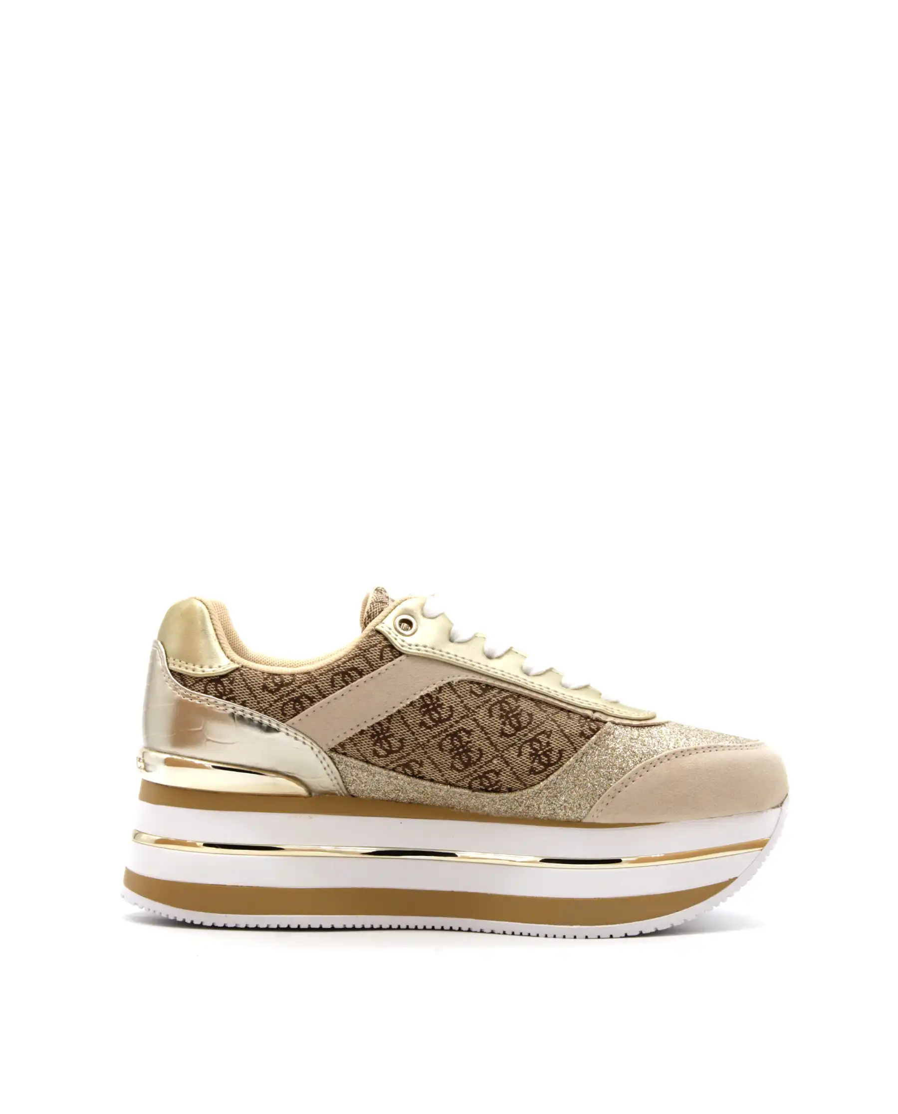 GUESS GUESS SNEAKERS HANSIN BEIGE BEIGE