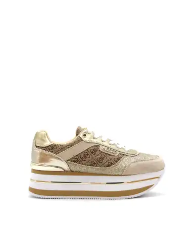 GUESS GUESS SNEAKERS HANSIN BEIGE BEIGE