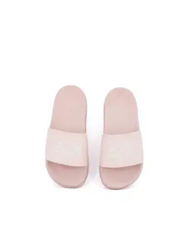SUN 68 SUN 68 CIABATTINE SLIPPERS LOGO ROSA ROSA