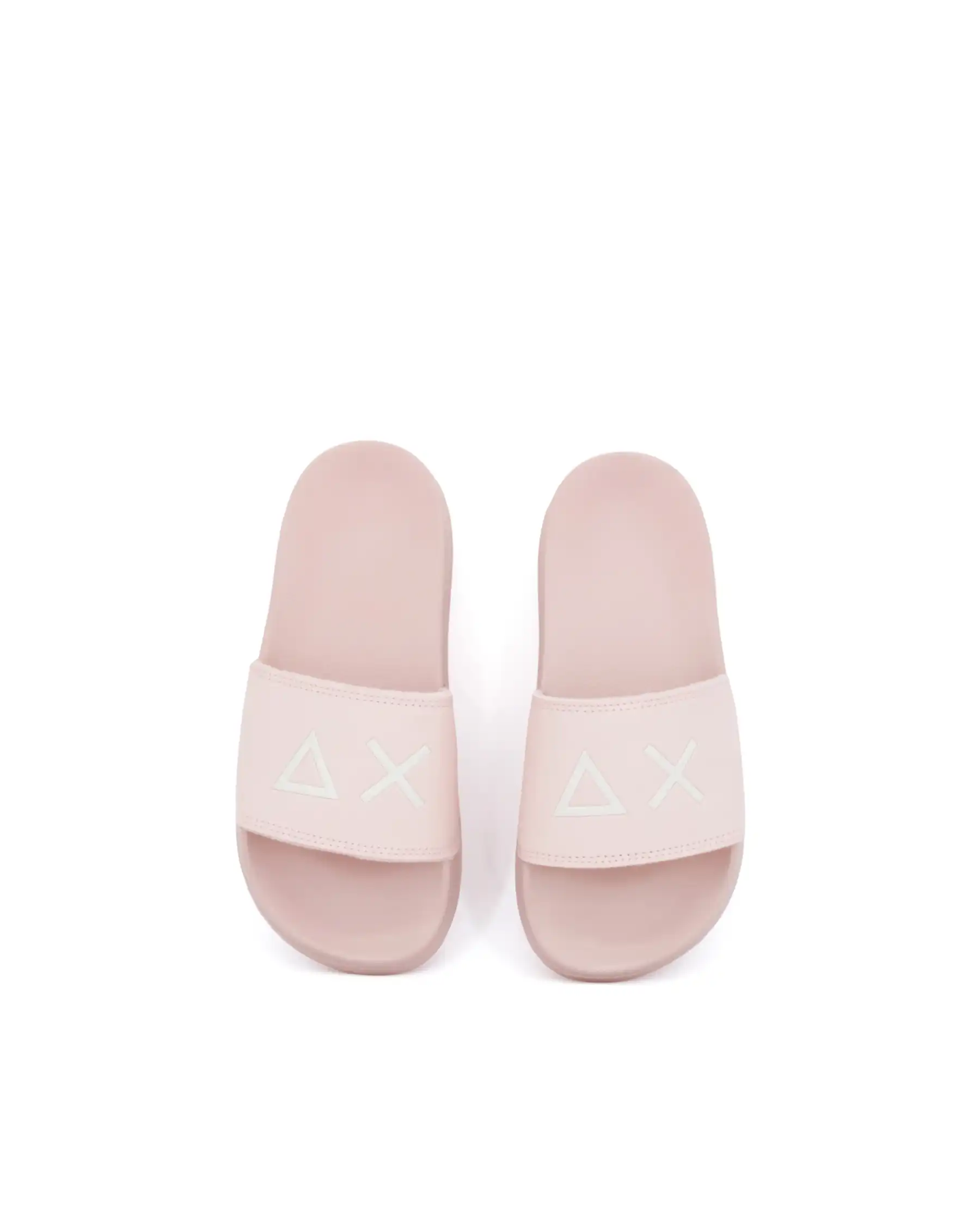 SUN 68 SUN 68 CIABATTINE SLIPPERS LOGO ROSA ROSA